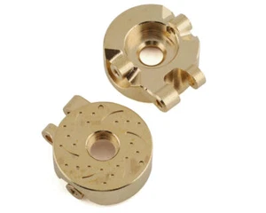 Yeah Racing Brass Steering Knuckles for Traxxas TRX-4M (Gold) (2) (20g) - Picture 1 of 2