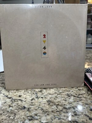 NEW Elton John Too Low For Zero Vinyl Geffen Records GHS 4006 1983 VINTAGE  - Image 1 of 2