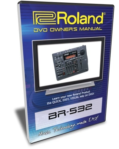 Roland (Boss) BR-532 DVD Video Training Tutorial Help - Image 1 of 1