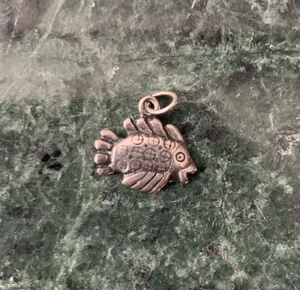 Kugelfisch Sterling Silber Anhänger 925 Maritim Strand - Bild 1 von 3