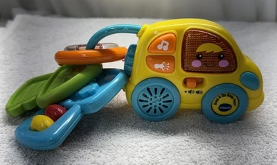 V Tech Beep & Go Baby KEYS 8" Electronic Toy - Image 1 of 4