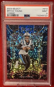 Bryce Young RC 2023 Select Cosmic Football Suite livello Cosmic SSP PSA 9 COME NUOVO - Foto 1 di 3