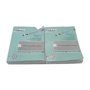 1996 Chevy L Platform Service Shop Repair Manuals 1 & 2 Corsica / Beretta - Picture 1 of 4