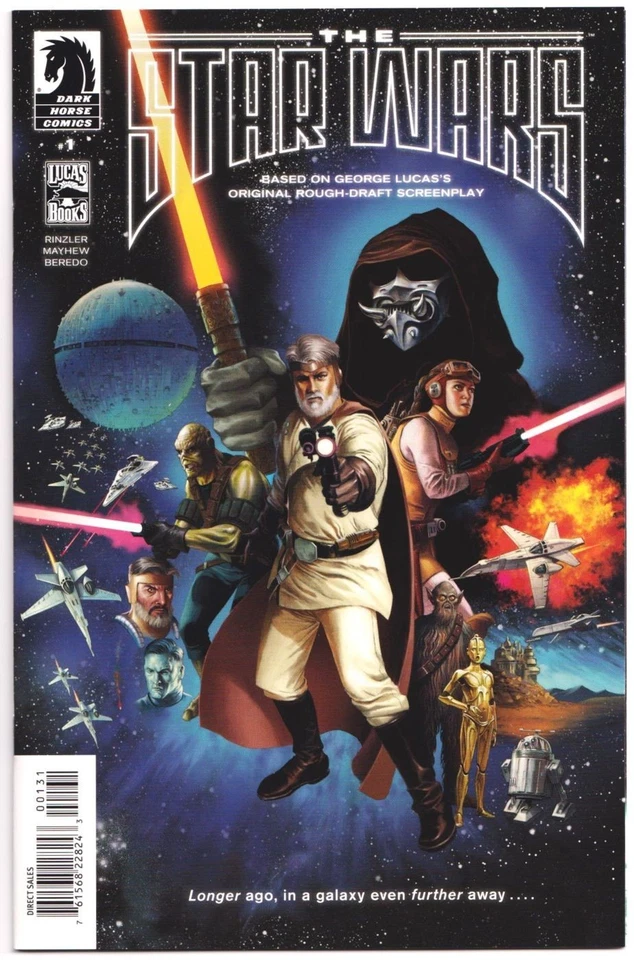 THE STAR WARS #1 WHEATLEY RETAIL VARIANT 9.6 9.8 CGC IT DARK HORSE COMICS MOVIE - Image 1 of 2