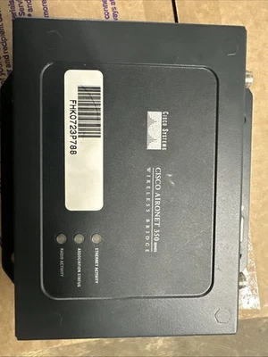 Adaptador puente Cisco serie AIR-BR350. PN: AIR-BR350-A-K9. Foto 1 de 3