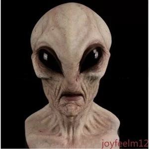 Alien Mask Scary Horrible Horror Full Head Realistic Halloween Props Cosplay 1PC - Picture 1 of 6