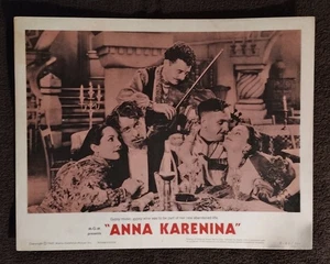 Anna Karenina 1962R Vintage Lobby Card Greta Garbo - Bild 1 von 1