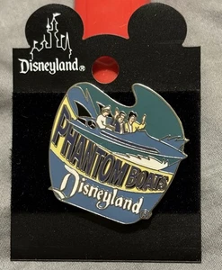 "Pin de atracción vintage Disneyland Phantom Boats 1998 1,1""x1,1""" - Imagen 1 de 2