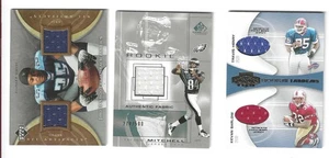 3 Fußball Erinnerungsstücke: LenDale White, Freddie Mitchell, Travis Henry/Kevan Barl - Bild 1 von 2