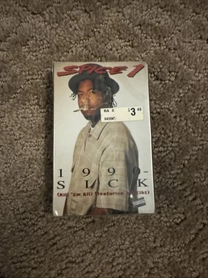 SPICE 1  1990 - SICK CASSETTE TAPE SINGLE RAP HIP HOP RARE NEW/SEALED - Image 1 of 4