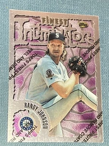 E524 HOF RANDY JOHNSON 1996 Finest #77 ~ Uncommon Silver ~ MARINERS - Picture 1 of 2