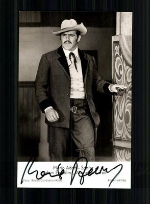 Mario Adorf Rüdel Karte Winnetou Teil 1 Original Signiert # BC 225900 - Bild 1 von 2