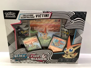 POKEMON SCARLATTO VIOLETTO LUCE NERA FUOCO BIANCO - COLLEZIONE VICTINI BOX - Picture 1 of 6