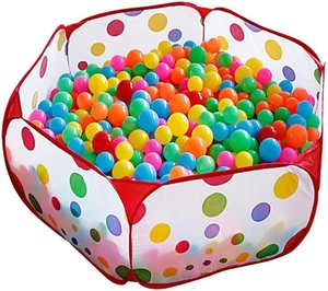 KUUQA Bällebad 100cm Mit Aufbewahrungstasche Für Kinder Und Haustiere - Bild 1 von 12
