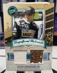 Ricky Stenhouse Jr 2011 Presseausweis prächtige Materialien Rennen - gebrauchte Karte 3/10 - Bild 1 von 2