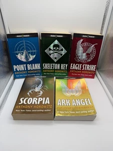 Alex Rider Series By Anthony Horowitz Paperback Book Lot of 5. Books #2-6 USED  - Picture 1 of 5