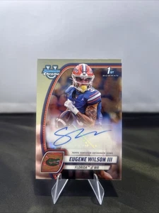 Eugene Wilson III 2024 Bowman U Chrome #PA-EWI Base Auto 1st Rookie RC UF - Bild 1 von 2