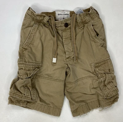 Abercrombie & Fitch Cargo Short Boys Size 12 Brown - Image 1 of 4