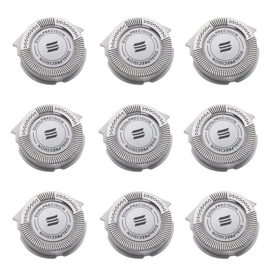 Cabezales de repuesto HQ8 doble precisión compatibles con afeitadoras Philips Norelco Foto 1 de 4