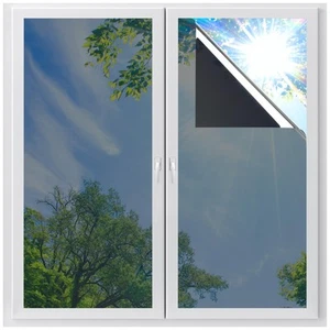 Window Film One Way Daytime Privacy Window Tint for Home, Sun Blocking Anti U... - Picture 1 of 9