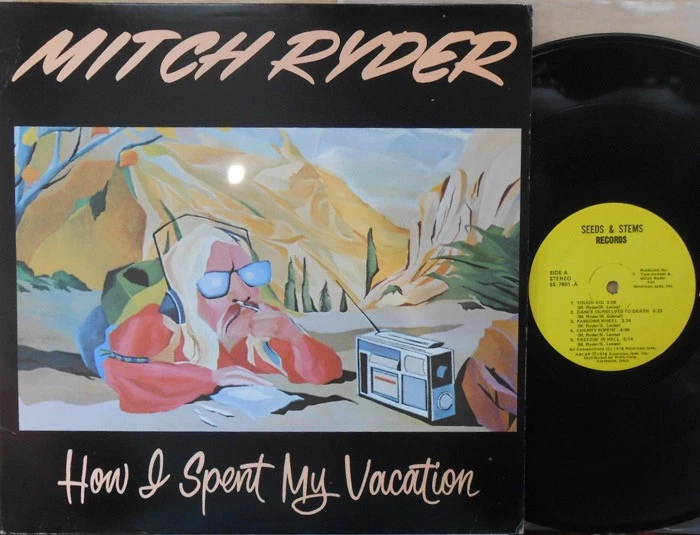 Mitch Ryder ORIG US LP How I spent my vacation EX '78 Blues rock Detroit Rock - Image 1 of 1