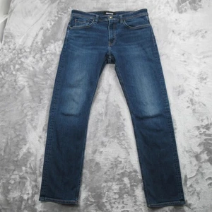 Revtown Sharp Jeans Mens 34x32 Blue Decade Denim Slim Stretch Pants Casual - Picture 1 of 19