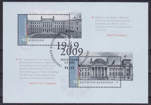 Federal Republic Block 76 Bundestag And Federal, Fd Comms Bonn - Picture 1 of 1