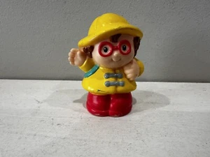 Giacca e zaino antipioggia Fisher Price Little People Maggie giallo - Foto 1 di 3