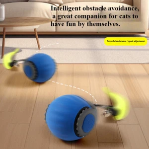 Katze Self-Hi Elektrisches Spielzeug|Katze Interaktiver Elektrischer Rollball mit Necken Schwanz - Bild 1 von 5