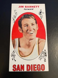 Baloncesto Topps 1969-70 #51 ¡¡Jim Barnett!! ¡ENVÍO DE $1!! - Imagen 1 de 2