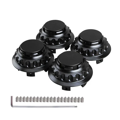 4PC 75MM Wheel Center Hub Caps Cover For Mercedes-Benz A1714000025 A2204000125 - Image 1 of 4
