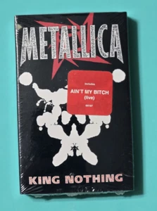 NEU ~ METALLICA - KING NOTHING / AIN'T MY BITCH - CASSETTE / TAPE SINGLE - 1996 - Bild 1 von 4