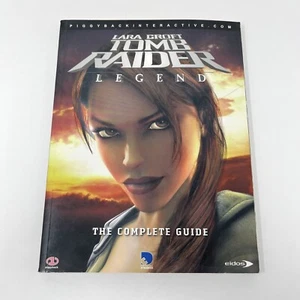 Lara Croft Tomb Raider LEGEND The Complete Guide Piggyback Paperback 5C - Picture 1 of 7