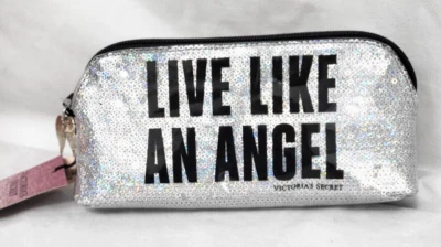 Victorias Secret DESFILE DE MODA ÁNGEL BLING Bolso de Belleza Cosmética Estuche de Viaje Nuevo con Etiquetas Foto 1 de 4