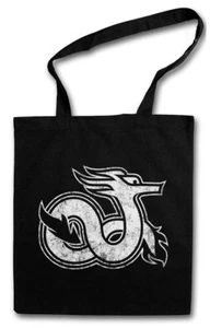 CELTIC DRAGON V SHOPPER SHOPPING BAG Celts Religion Symbol Sign Tattoo Art - Picture 1 of 1