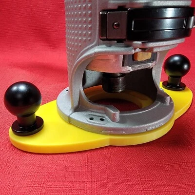 Placa base de precisión Dewalt Compact Trim Router -Madera-DWP611PK/DWP611 Foto 1 de 4