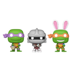 TMNT Donatello, Shredder & Michelangelo Carrot Pocket Pop! Vinyl Figure 3pk - Picture 1 of 2