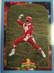 1994 Mighty Morphin Power Rangers / The Red Ranger / Series 2 / #117 / Blue - Picture 1 of 6