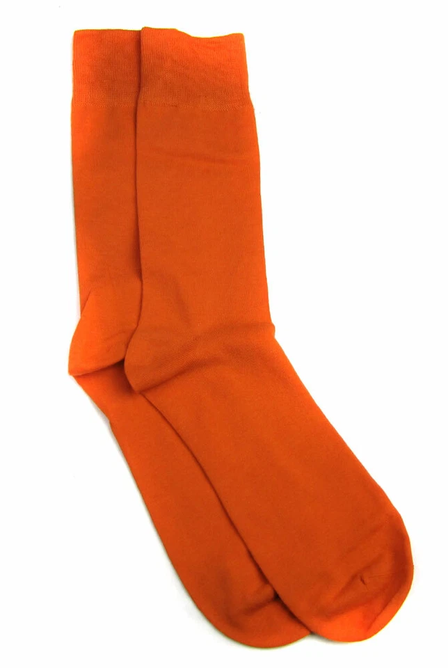 Calcetines lisos elegantes de media pantorrilla para hombre ocasiones formales de negocios muchos colores nuevos con etiquetas Foto 1 de 1