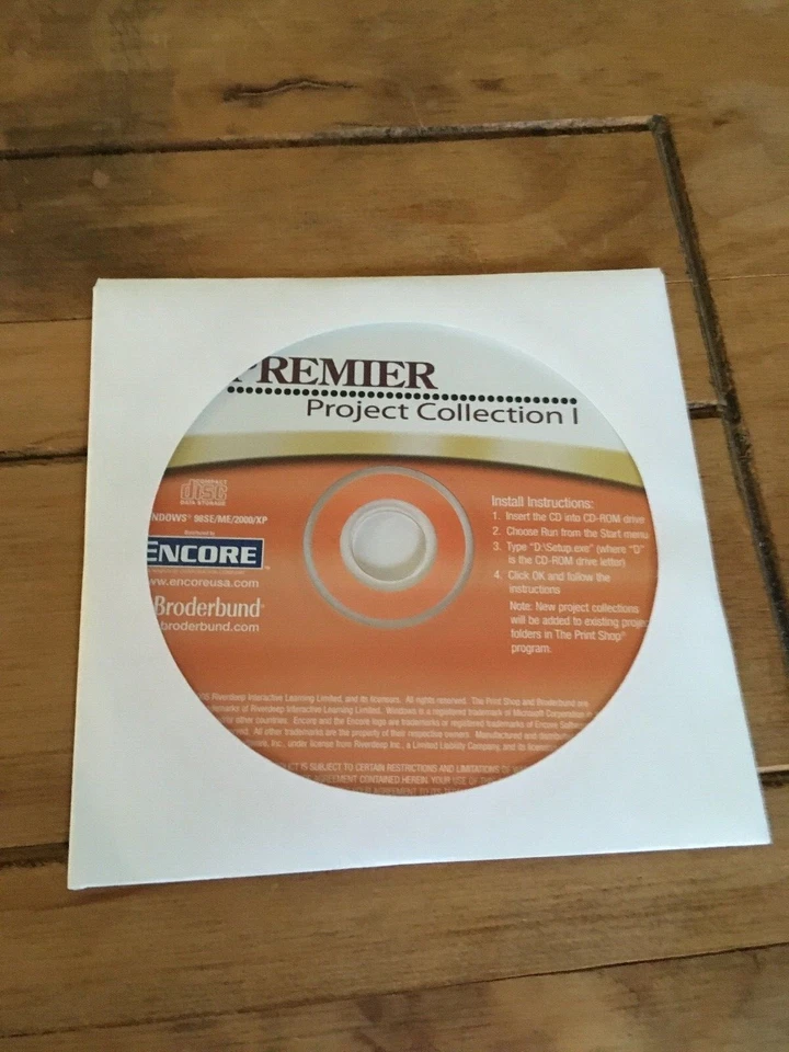 Broderbund Premier Project Collection I Windows CD 2005 - Image 1 of 1