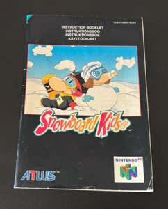 Snowboard Kids - Nintendo 64 - MANUAL ONLY - Picture 1 of 2