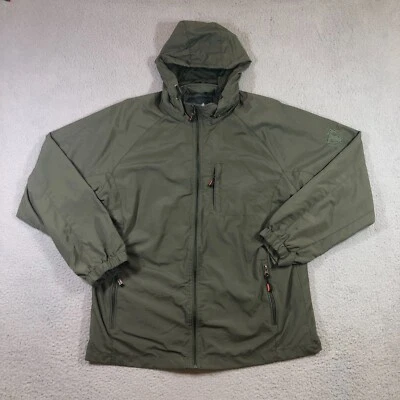 European & American Style Industrial Military Outdoor Sport Jacket Mens L Green - Image 1 of 4