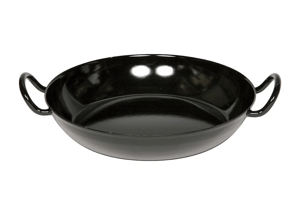 Riess Schlemmerpfanne Emaille Bratpfanne Schwarz 20cm - Bild 1 von 1