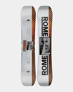 Rome Agent Men's Snowboard 160 cm True Twin Fusion Camber All-Mountain New 2025 - Picture 1 of 7