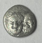 015. Greek Silver Coin. Istrus, Moesia. Hemidrachm. Sea Eagle & Dolphin