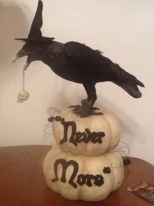 Bethany Lowe Halloween Never More Raven -- nicht mehr produziert - Bild 1 von 12