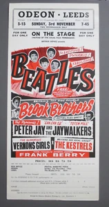 Beatles handbill advertisement November 3rd, 1963 - Amazing reproduction ! - Picture 1 of 1