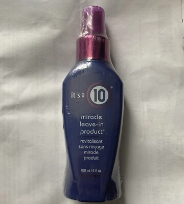 IT'S A 10 Miracle Leave-In Product Spray 120mL/4 oz. Help Strengthen Hair NEW - Image 1 of 4