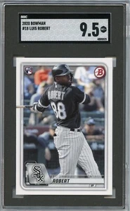 LUIS ROBERT RC 2020 BOWMAN ROOKIE CARD #18 ๐ฅ WHITE SOX ๐ฅ SGC 9.5 ๐ฅ - Picture 1 of 12
