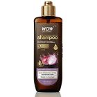 WOW Skin Science Oignon Shampooing avec extrait d'huile de graines d'oignon rouge, 200 ml